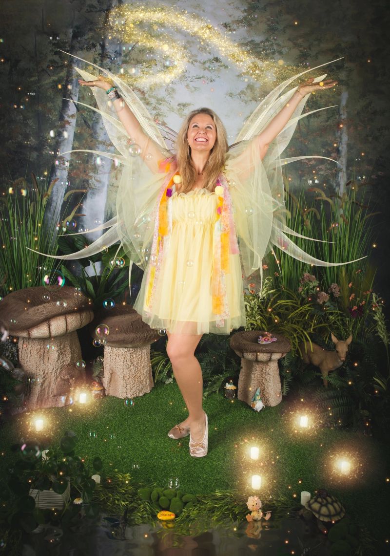 Sunny with her fairy wings