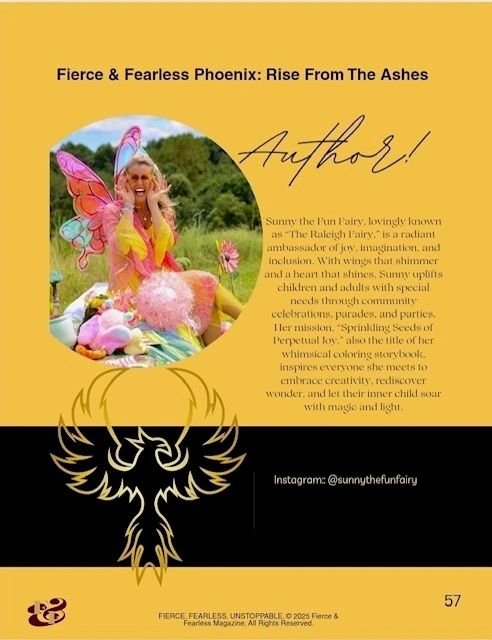 Fierce & Fearless Phoenix: Rises from the Ashes — book cover